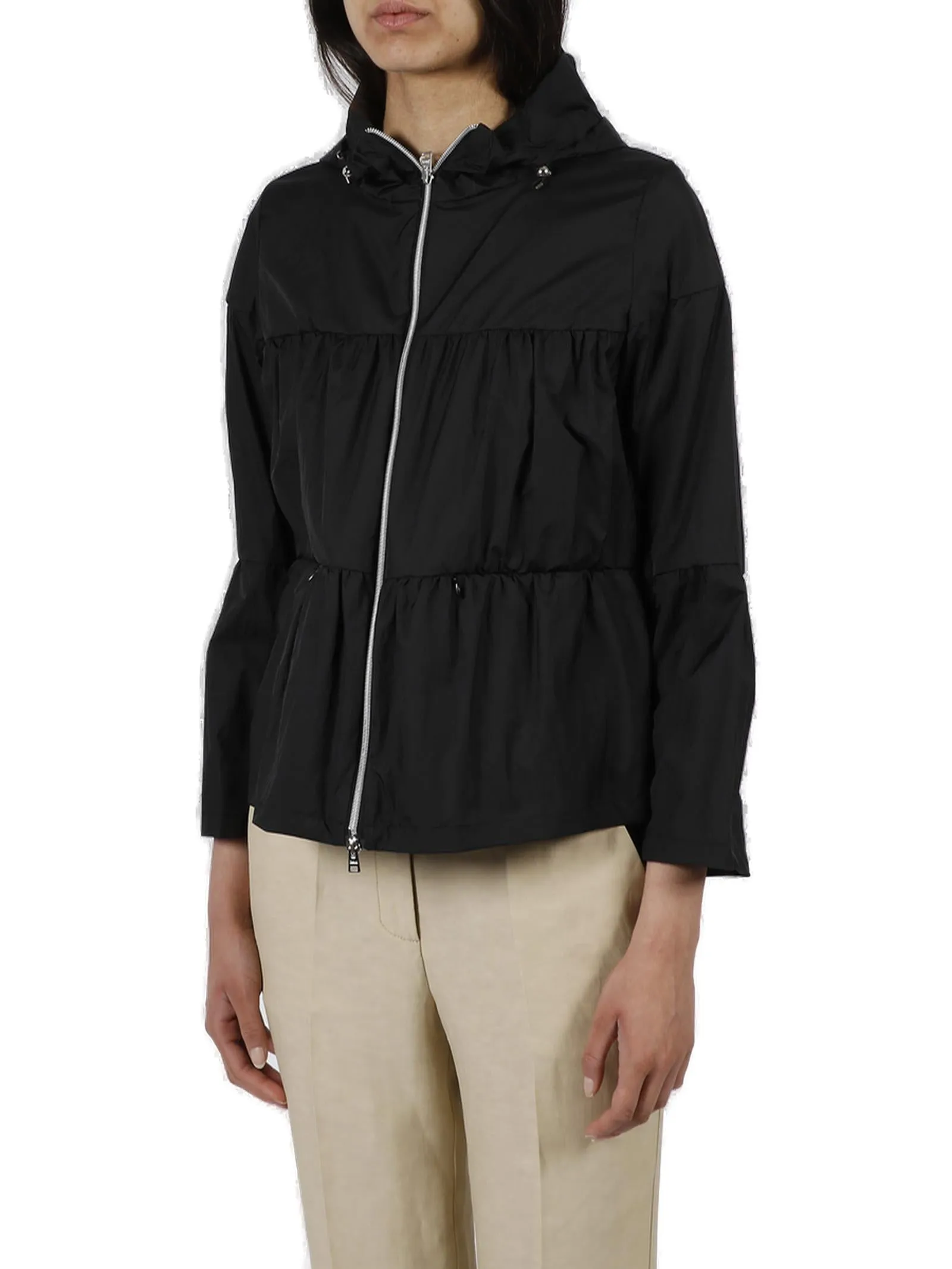 Herno Drawstring Hooded Jacket