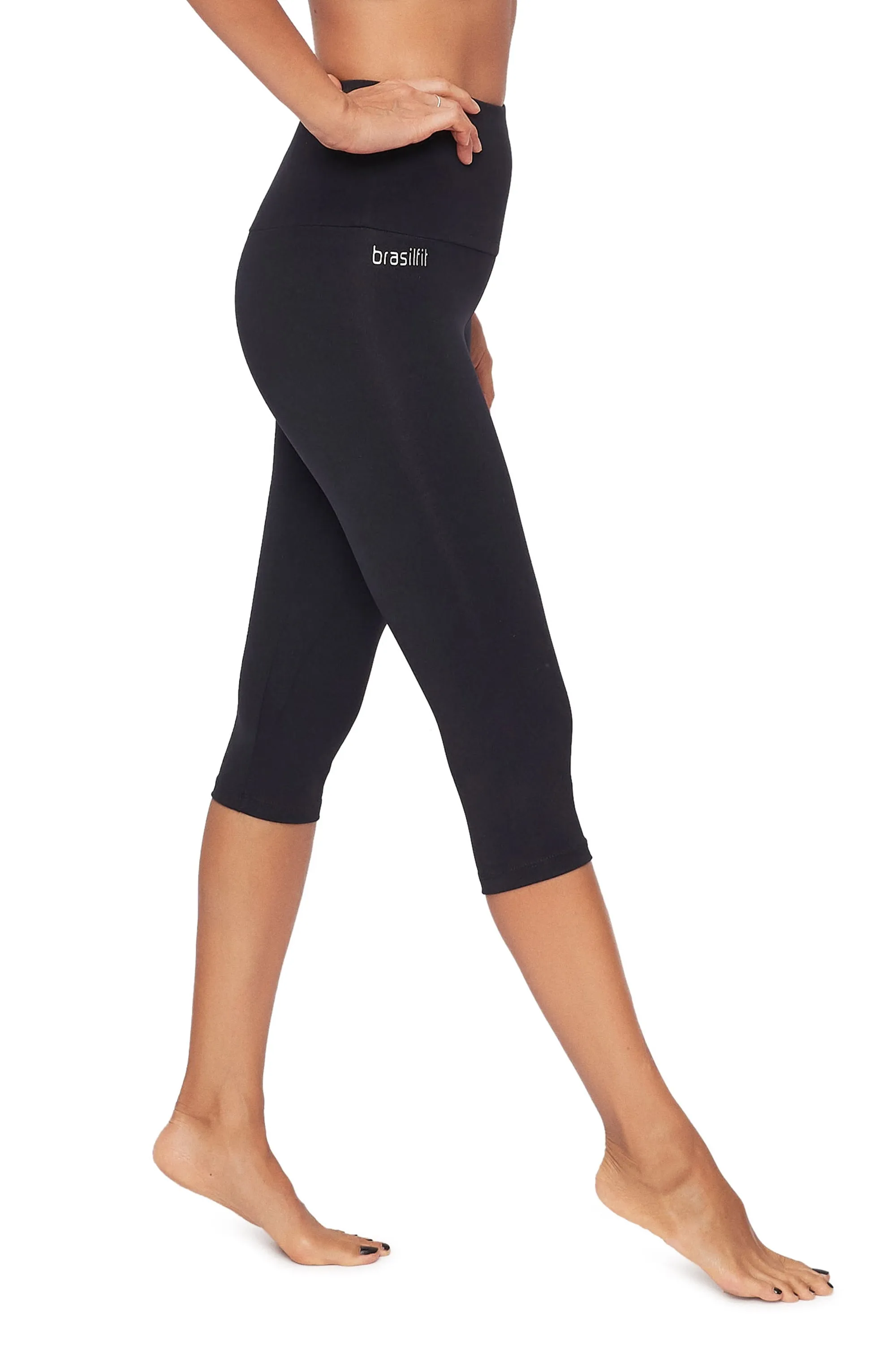 High-Waisted Supplex Under Knee Tights