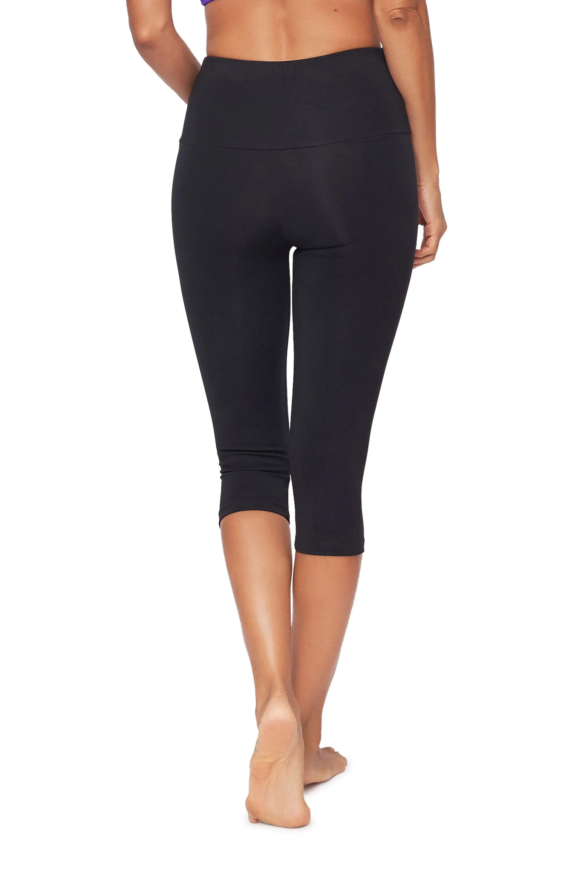 High-Waisted Supplex Under Knee Tights