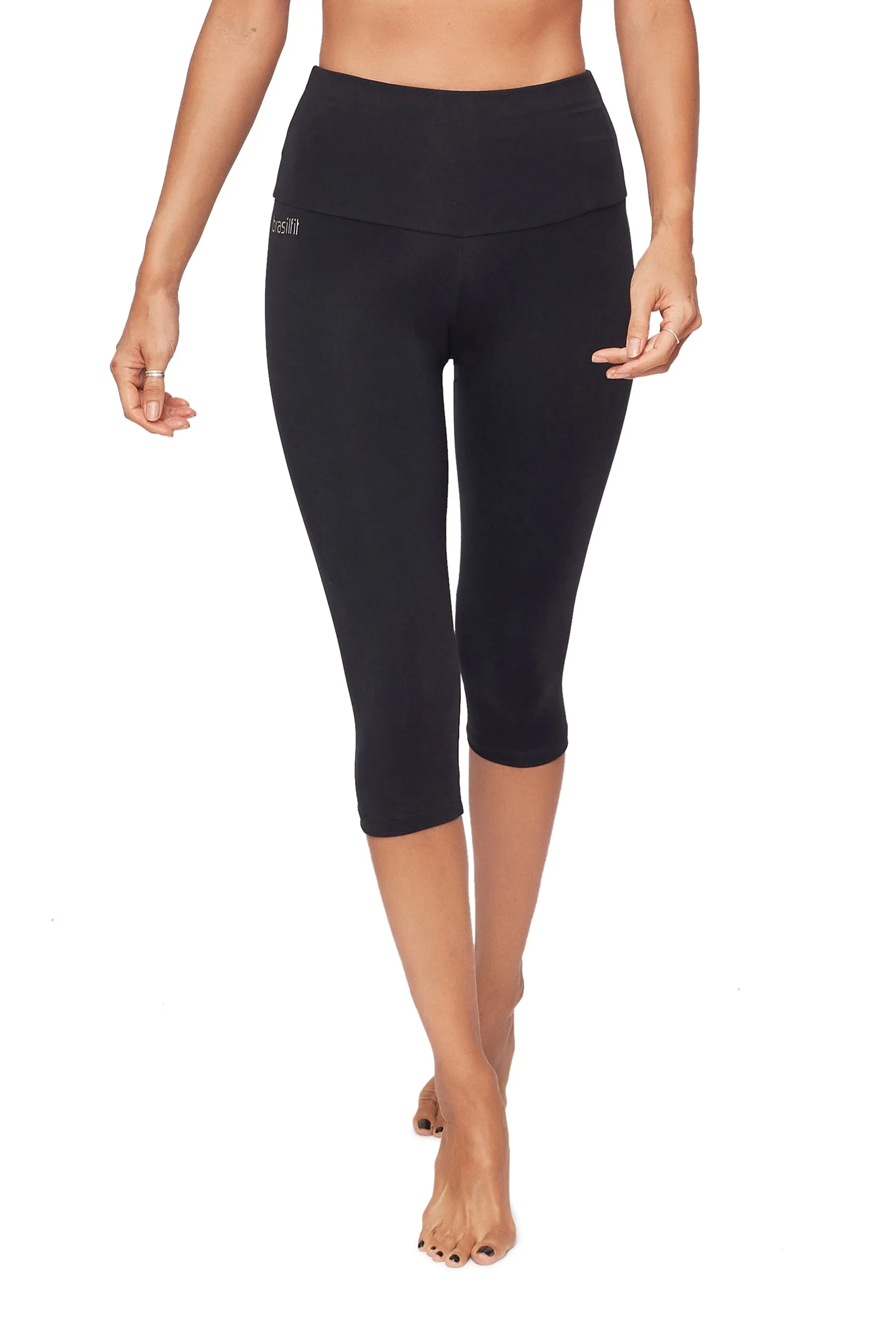 High-Waisted Supplex Under Knee Tights