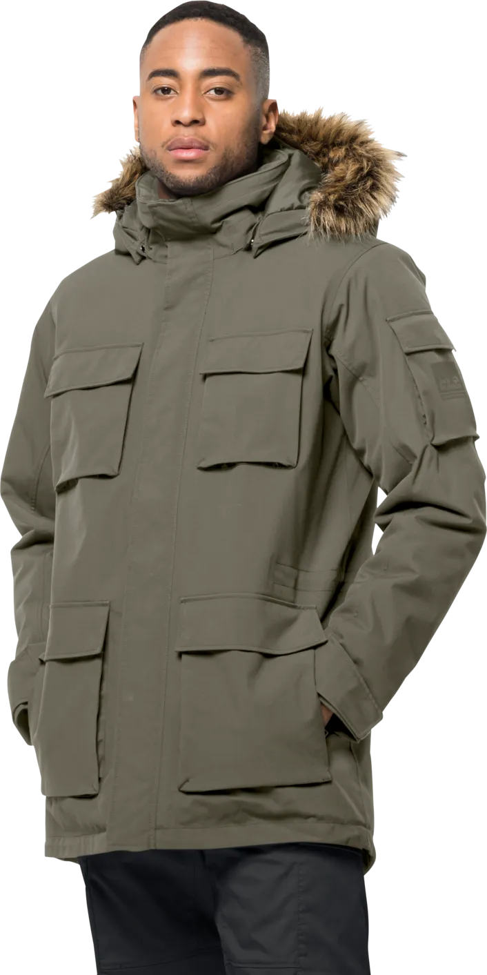 Jack Wolfskin Men's Glacier Canyon Parka Dusty Olive | Buy Jack Wolfskin Men's Glacier Canyon Parka Dusty Olive here |