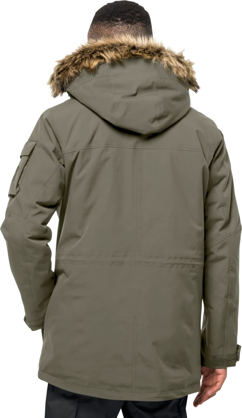 Jack Wolfskin Men's Glacier Canyon Parka Dusty Olive | Buy Jack Wolfskin Men's Glacier Canyon Parka Dusty Olive here |