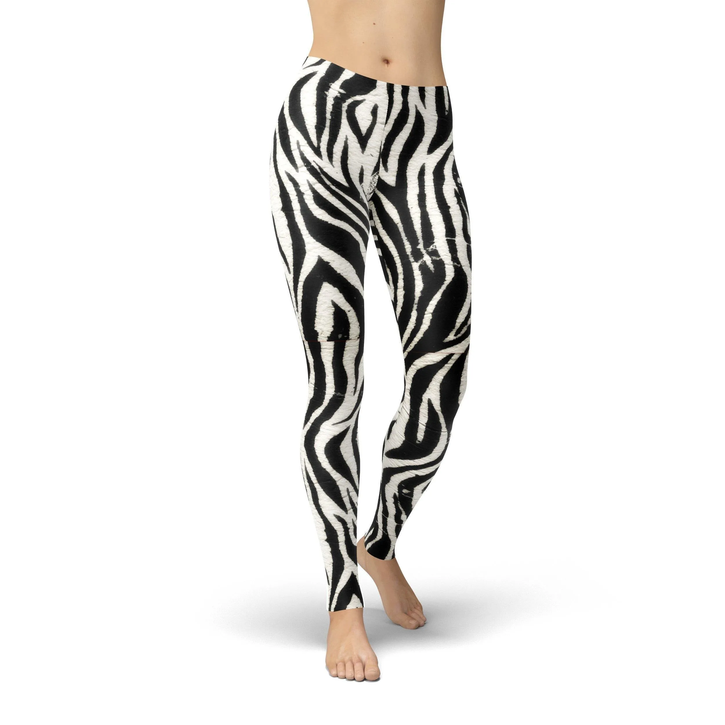 Jean Zebra Print Leggings