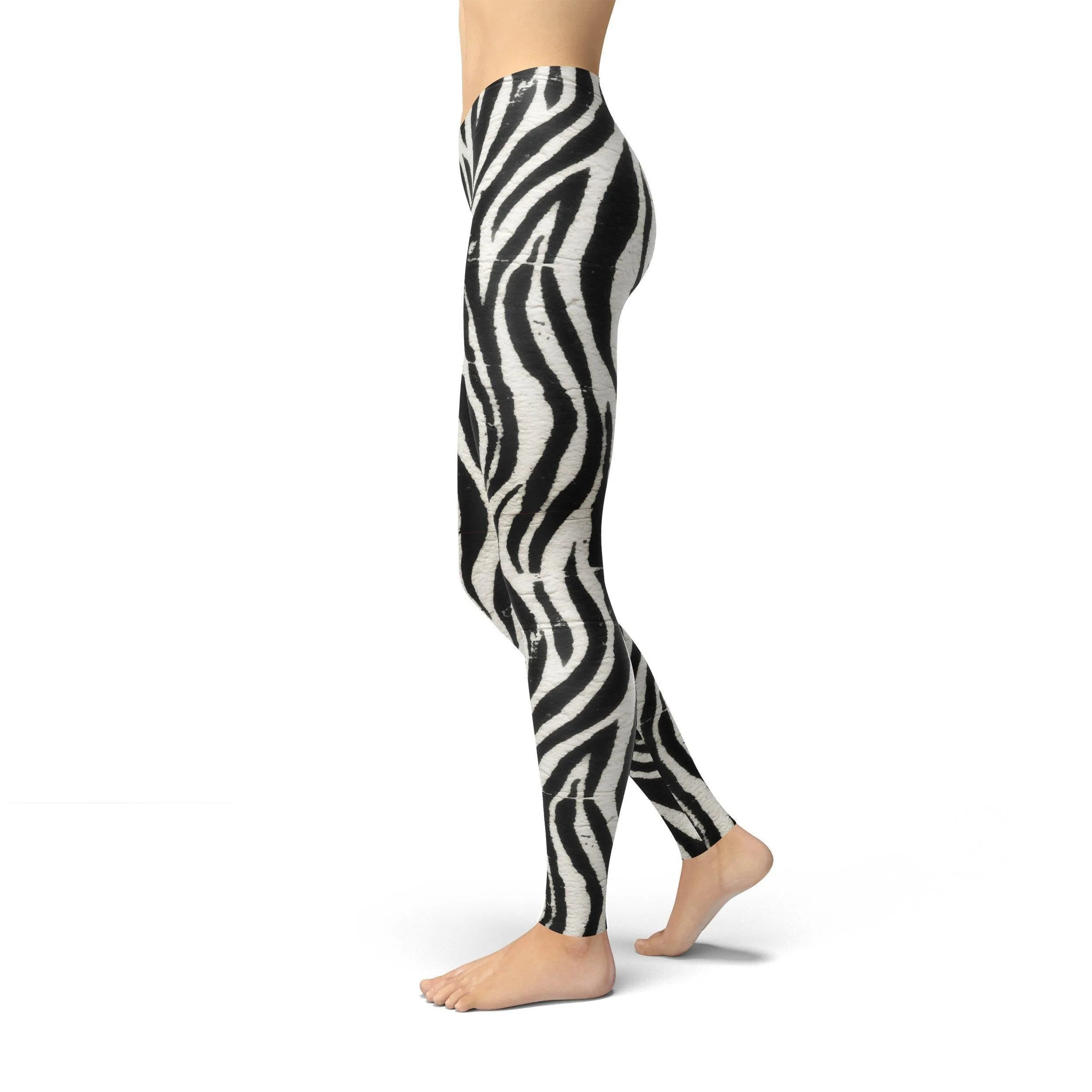 Jean Zebra Print Leggings