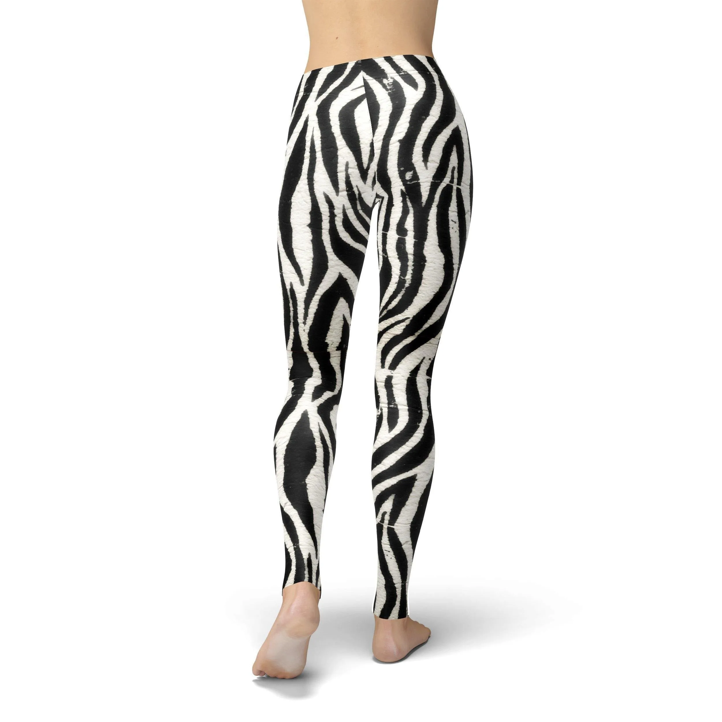 Jean Zebra Print Leggings