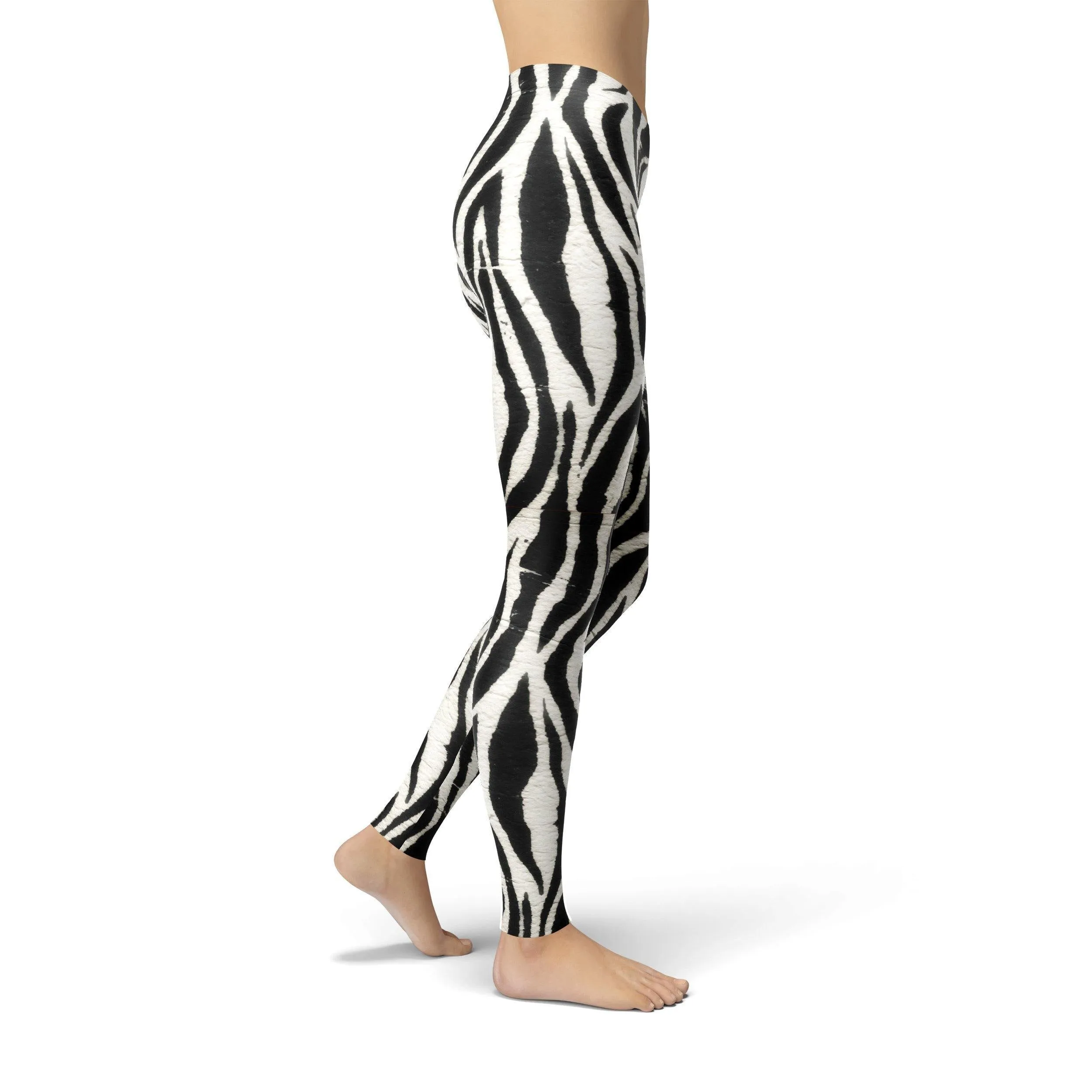 Jean Zebra Print Leggings