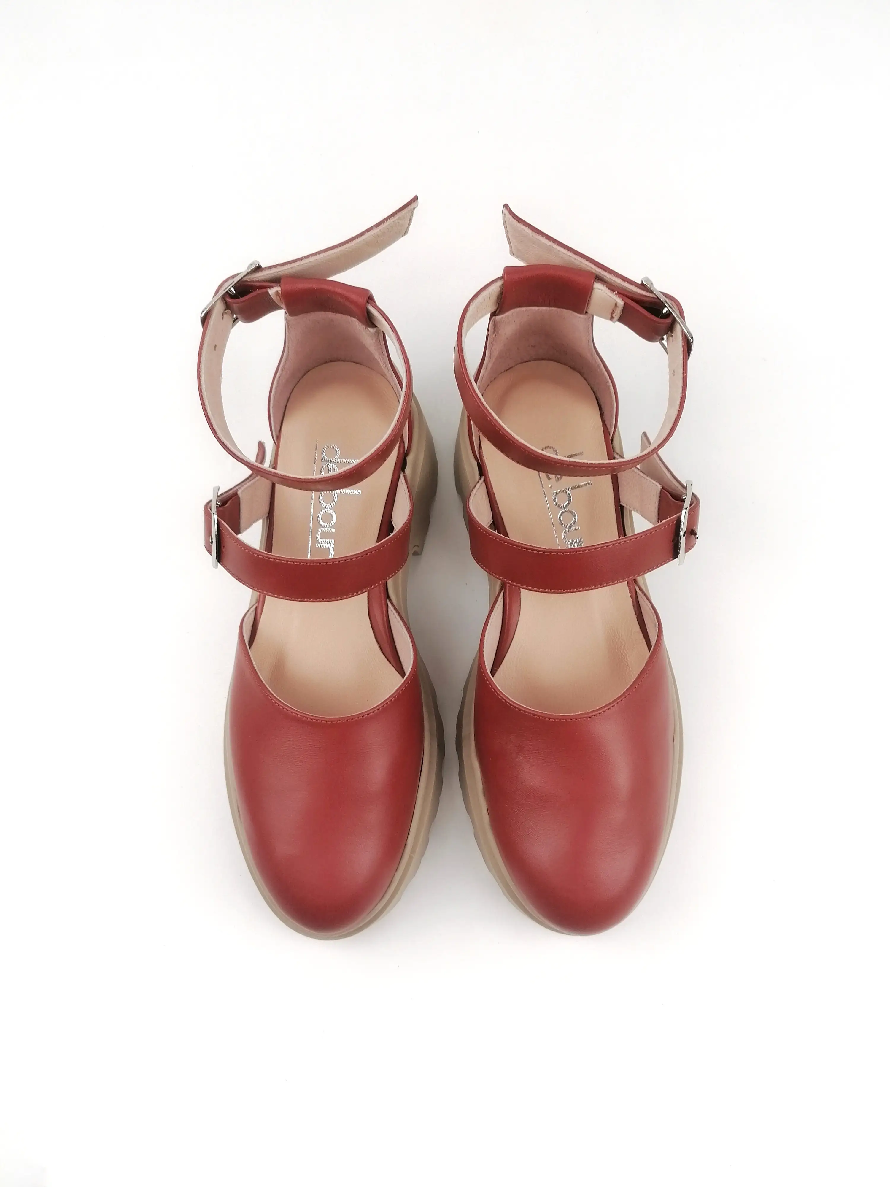 JOJO TERRACOTTA CHUNKY RUBBER FLATS