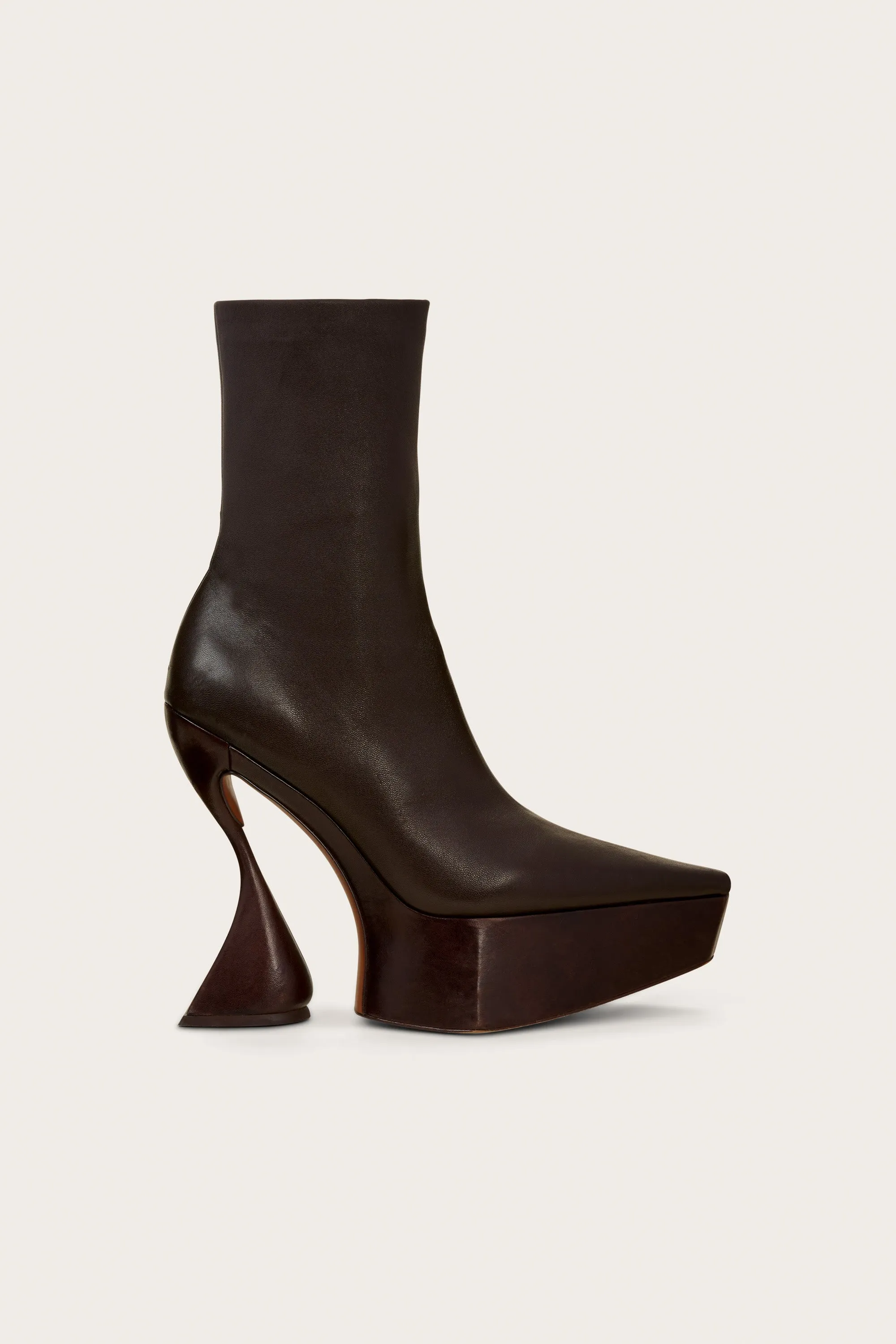 KAMARI PLATFORM BOOT - ESPRESSO