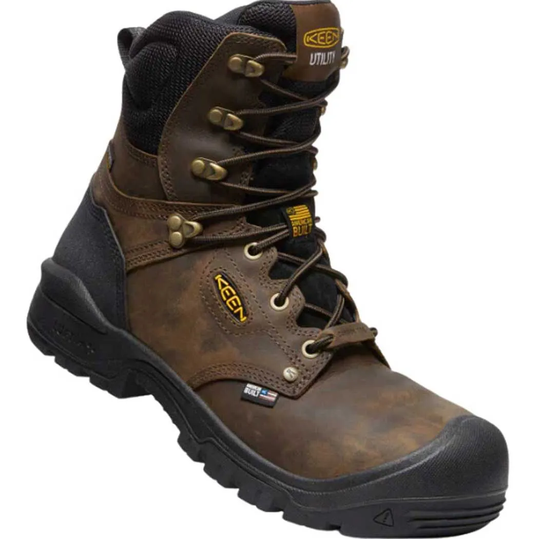 Keen Utility Independence 8'' WP Boot Dark Earth/ Black (Men's)