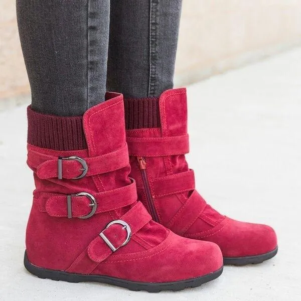 Libiyi Mid-Calf Winter Boots