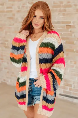 Life in Technicolor Knit Cardigan