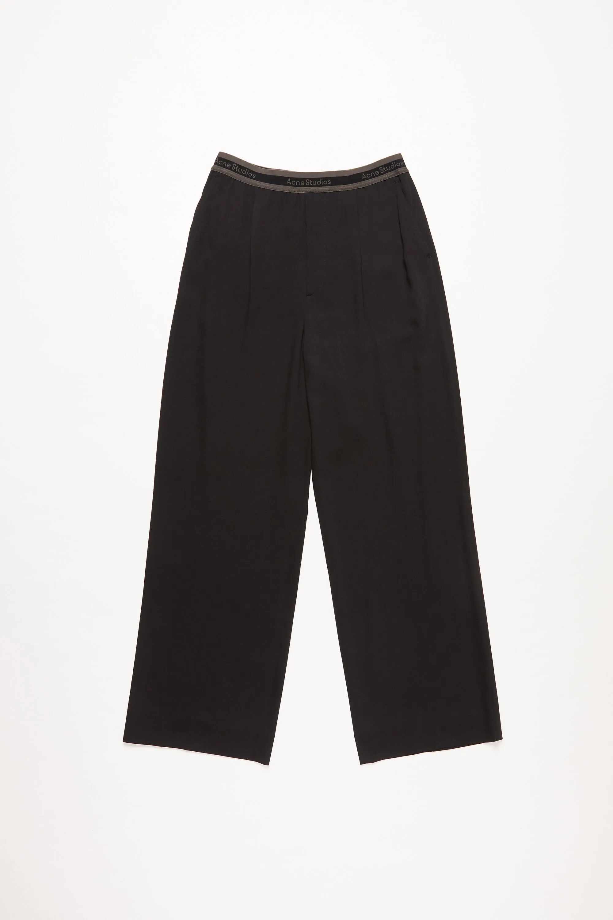 Logo tape trousers