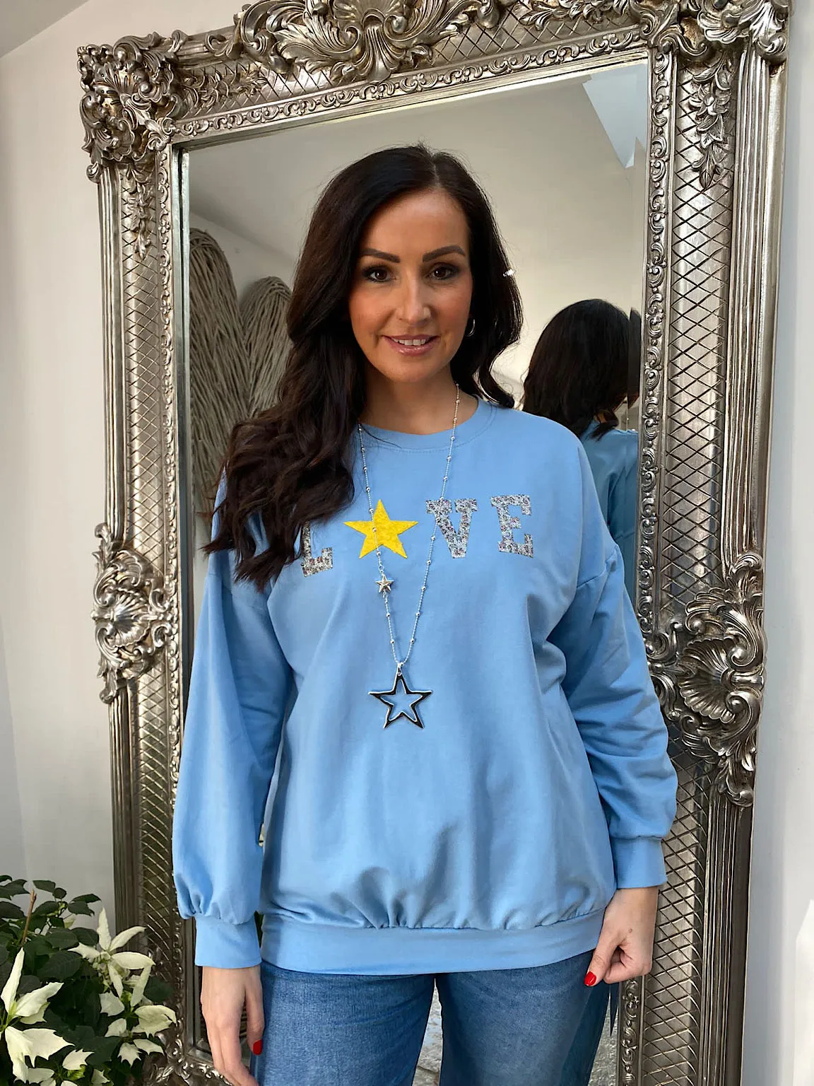 LOVE Star Sweat Top Liza