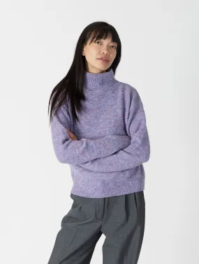 Mabel Mockneck - Purple/Blue Mix