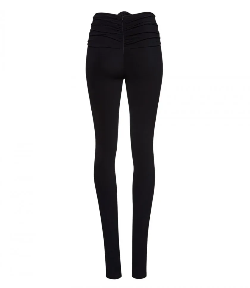 MAGDA BUTRYMFLOWER EMBELLISHED SKINNY LEGGINGS