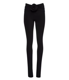 MAGDA BUTRYMFLOWER EMBELLISHED SKINNY LEGGINGS