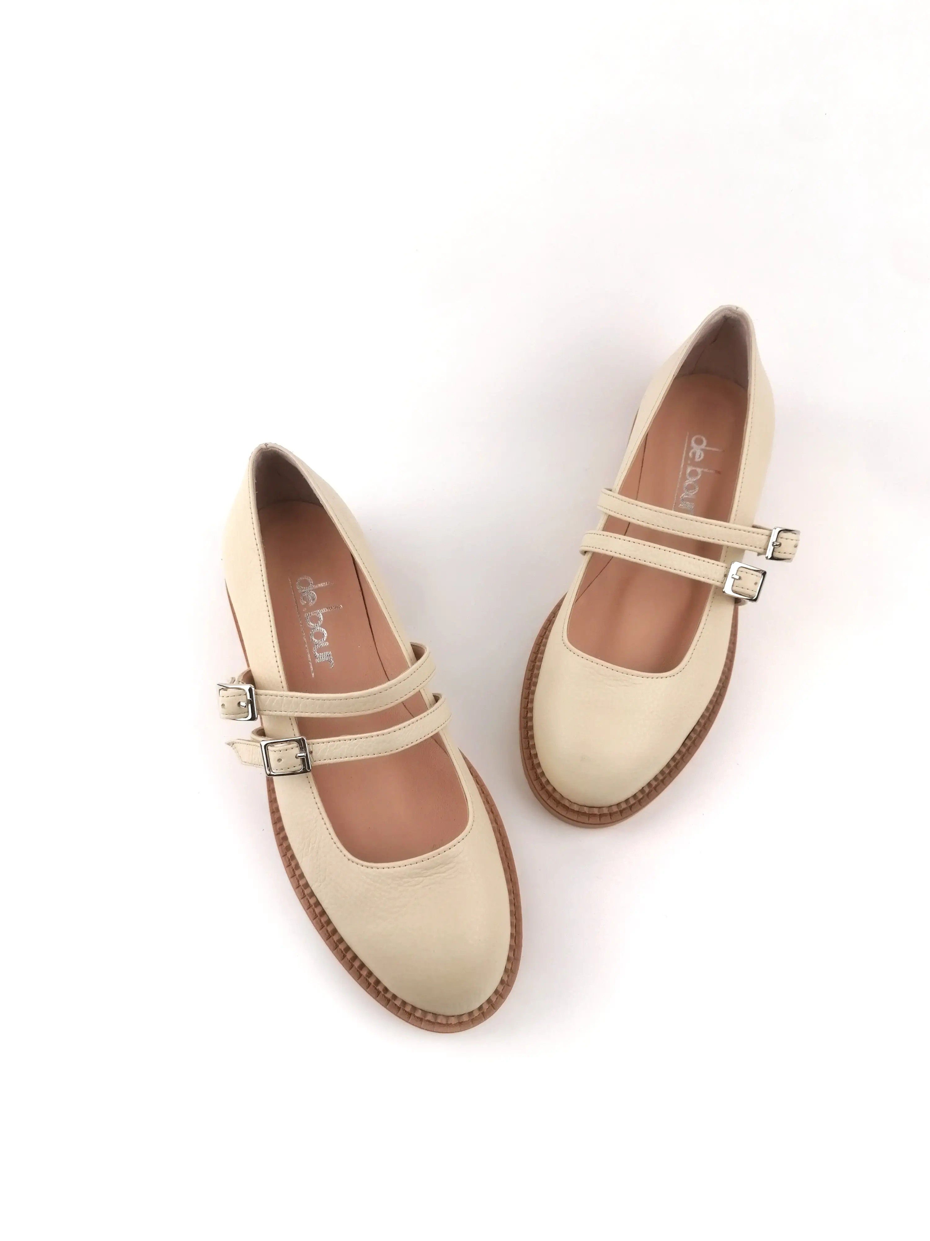 MELISSA LIGHT YELLOW MARY JANE FLATS