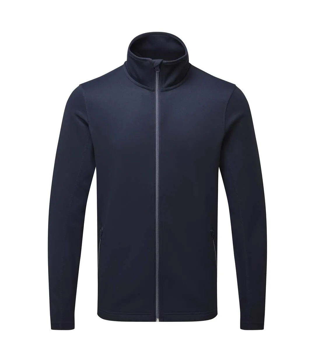 Mens sustainable sweat jacket french navy Premier