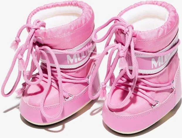 Moon Boot Kids Icon Mini snow boots Pink