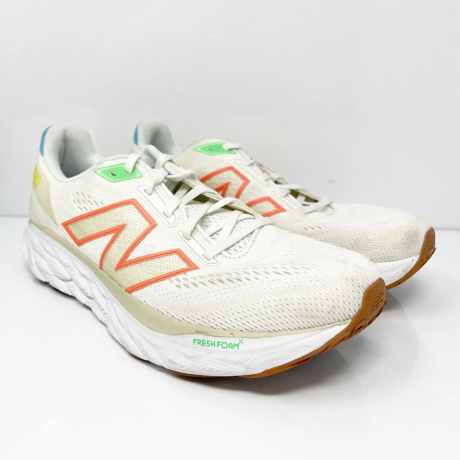 New Balance Unisex FF X 880 V14 W880R14 White Running Shoes Sneakers M8.5 W10 B