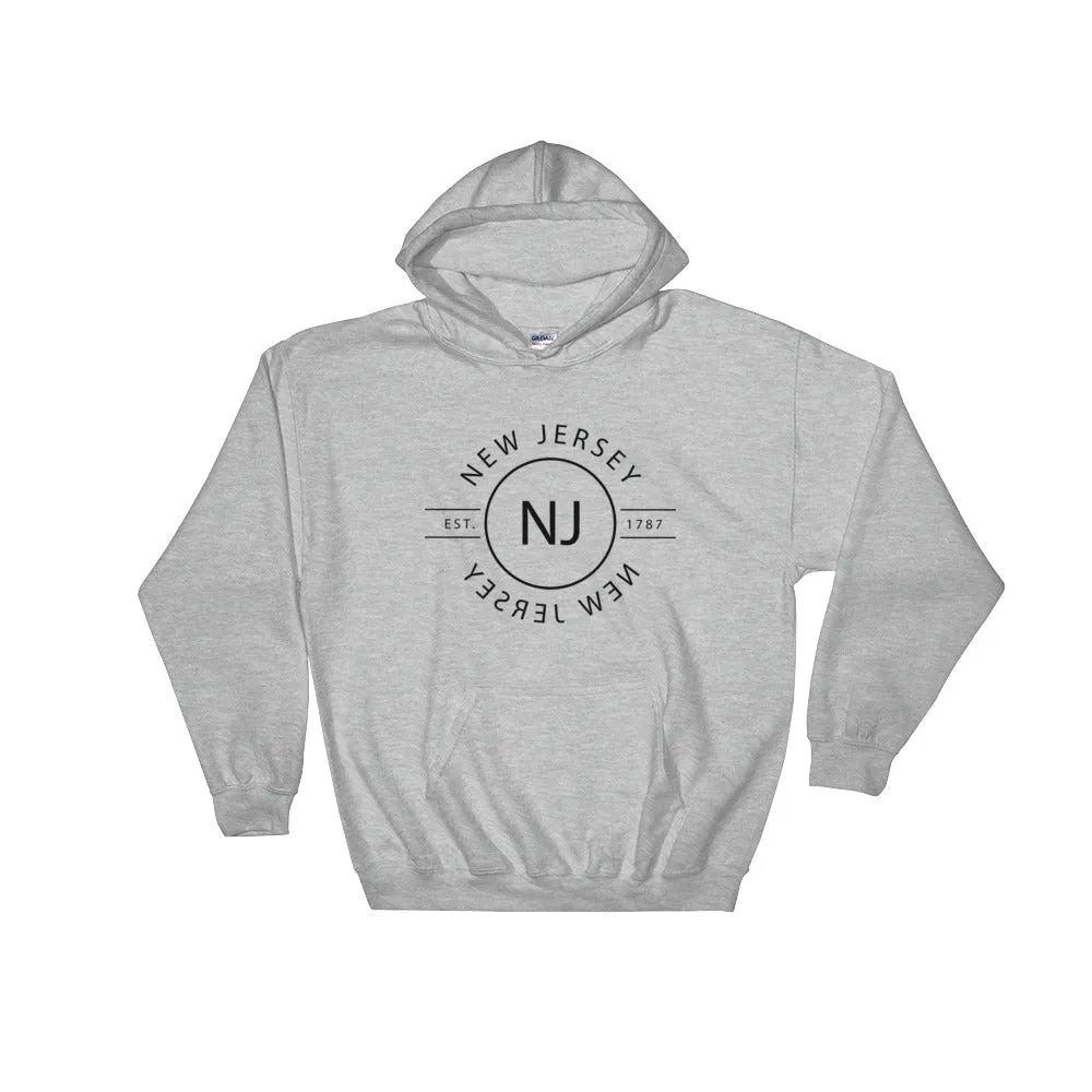 New Jersey - Hooded Sweatshirt - Reflections