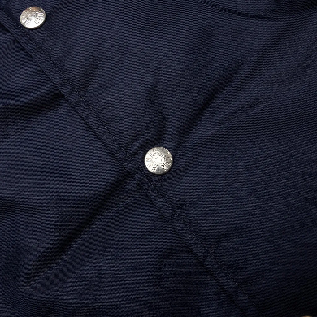 Nylon Stadium Jacket - Navy