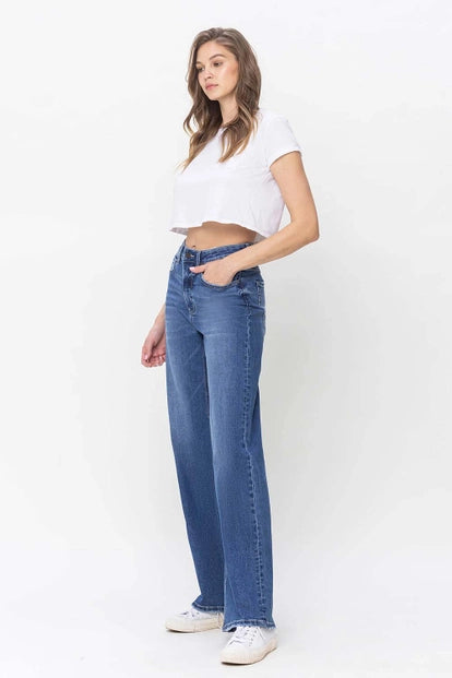 Orleans 90's Loose Fit High Rise Denim