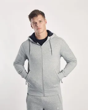 Orville Zipper Cool Grey Marl