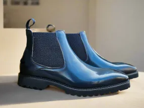 Patina Chelsea Boot Lug Sole