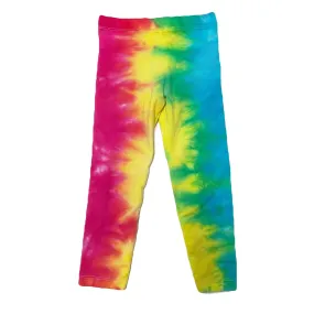 Pink Retro Tie Dye Leggings