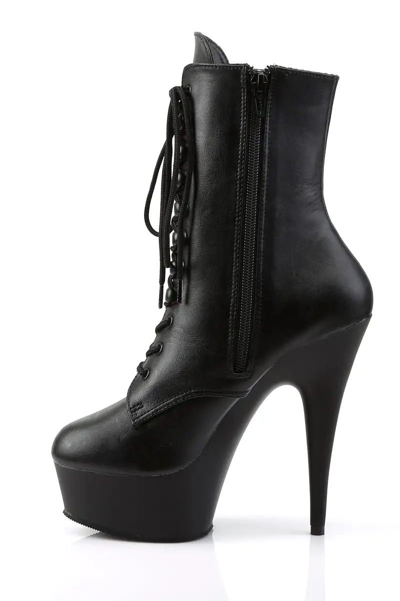 Pleaser USA Delight-1020 6inch Pleaser Boots - Matte Black