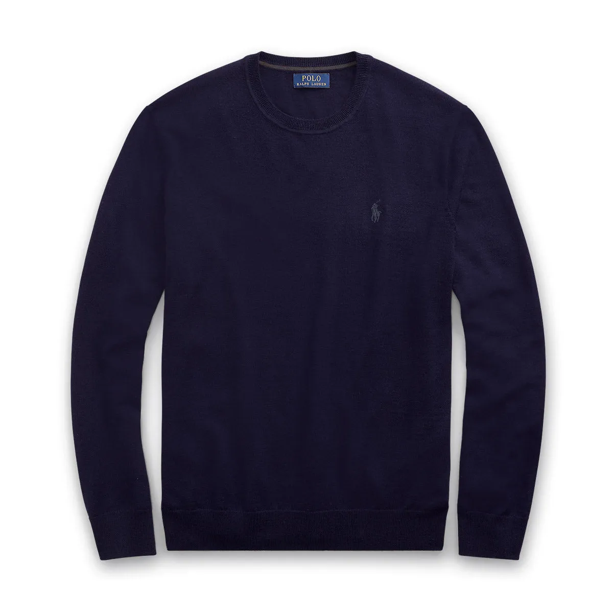 Polo Ralph Lauren - Slim Fit Crew Neck Jumper in Navy