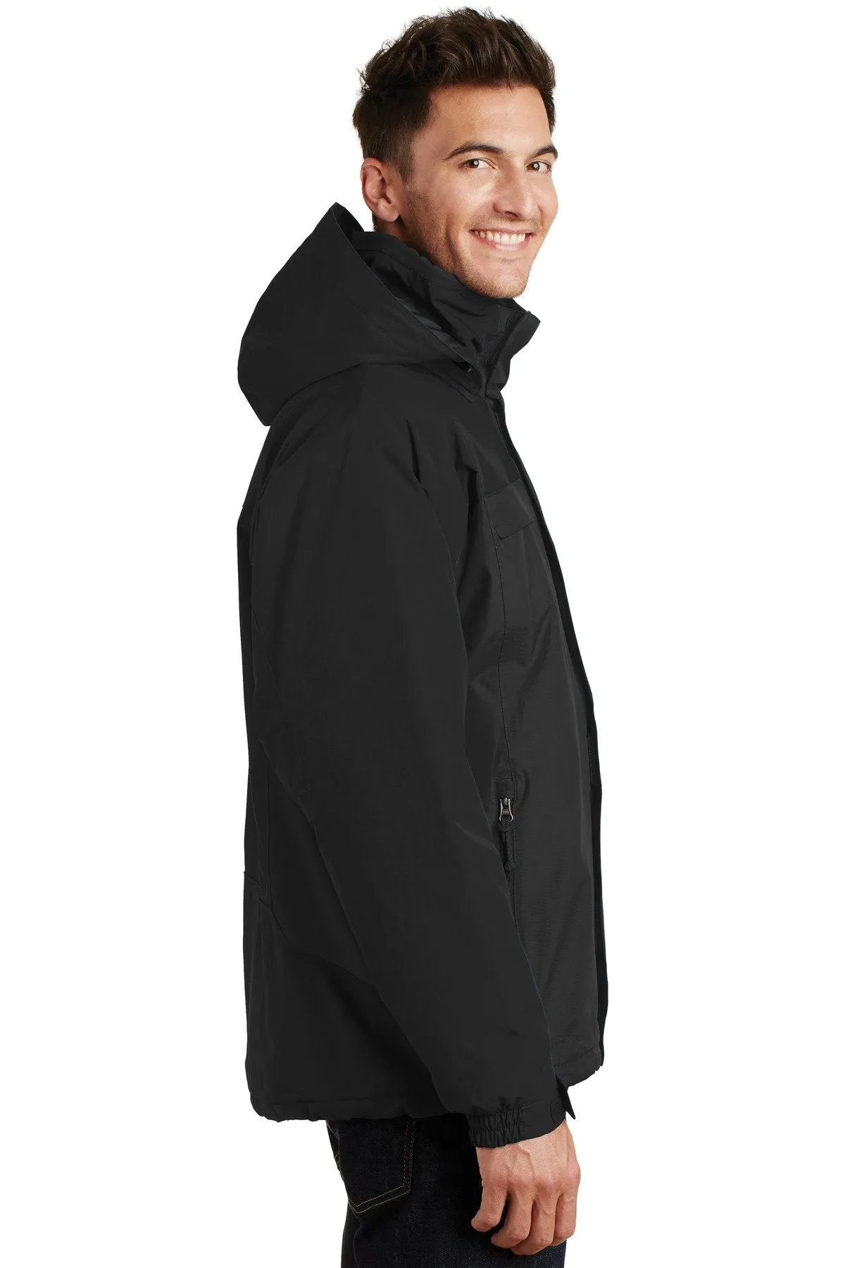 Port Authority Nootka Jacket J792 Black/Black