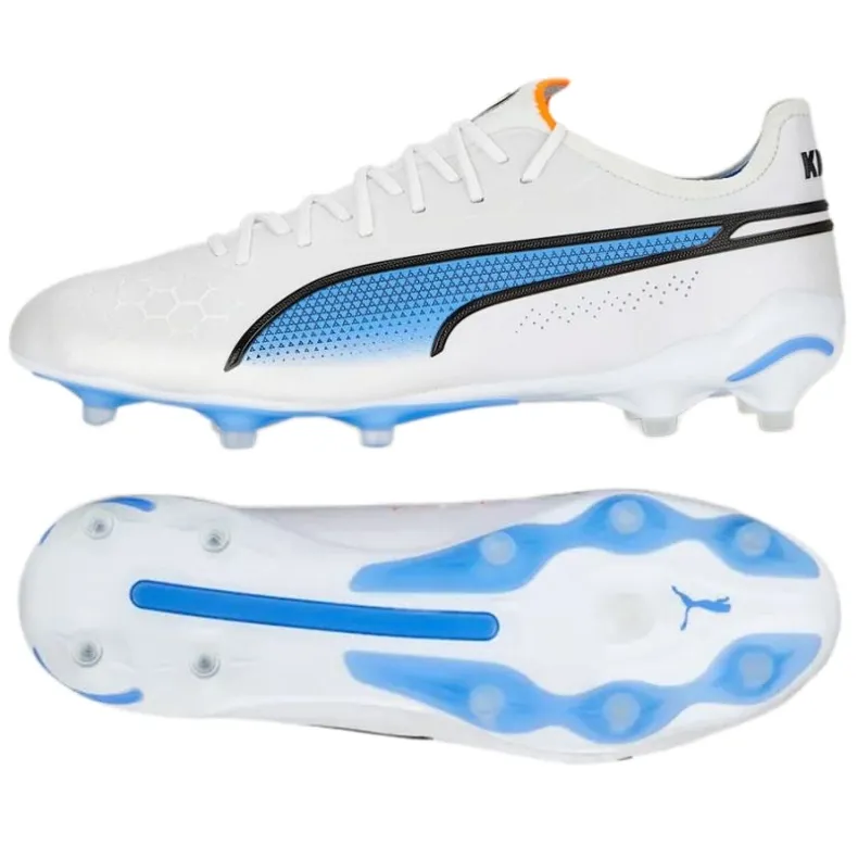 Puma King Ultimate FG/AG M 107097 01 shoes white white