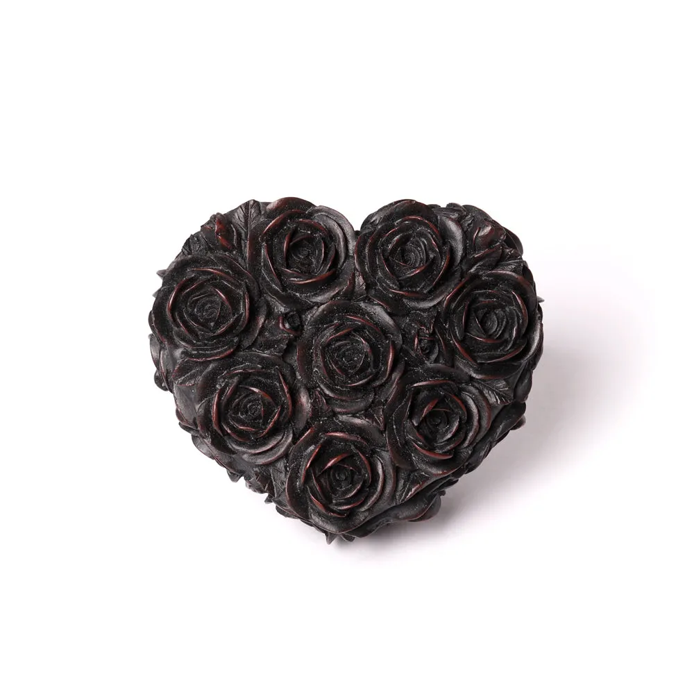 Rose Heart Trinket Box