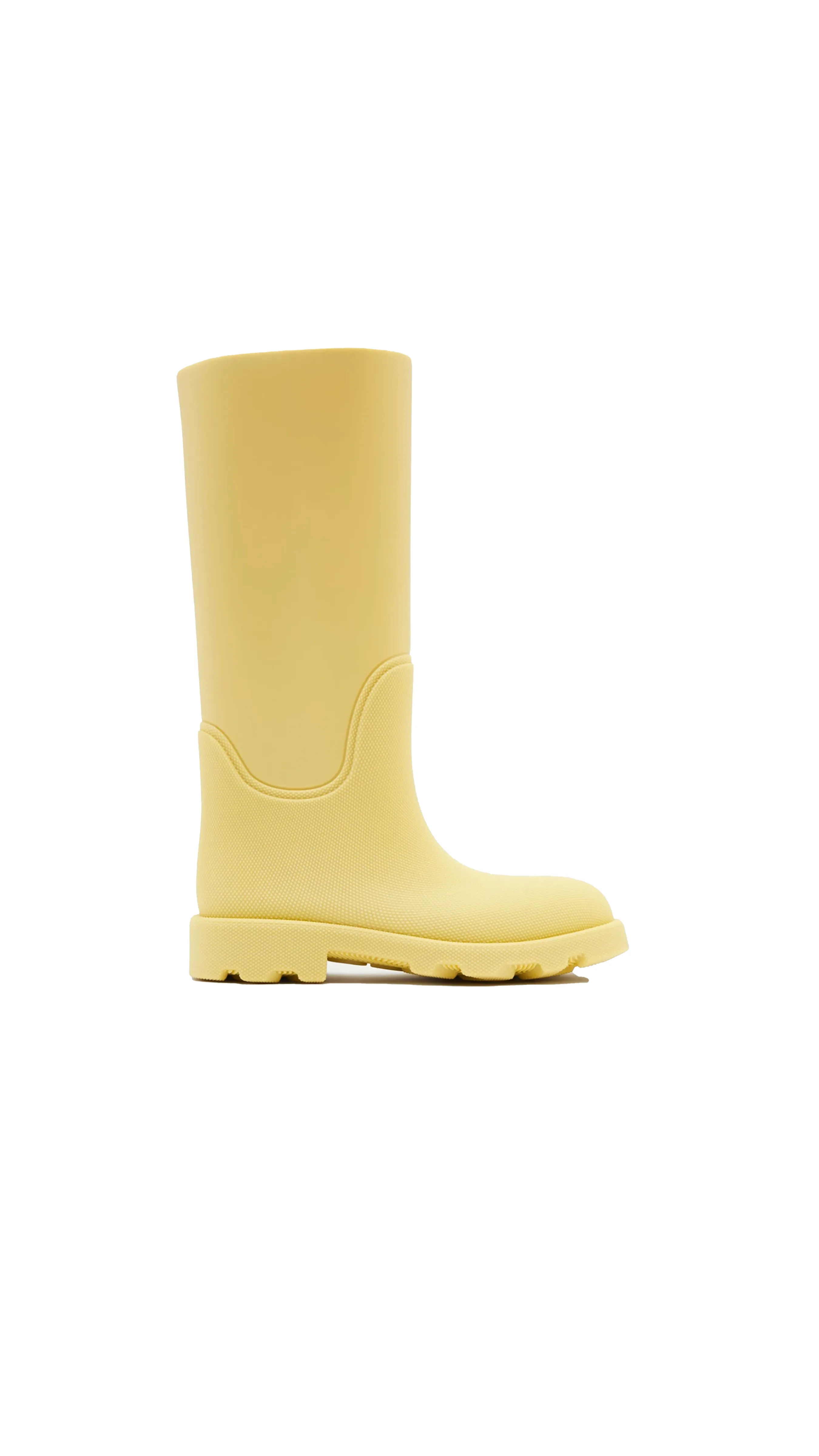 Rubber Marsh High Boots - Cream