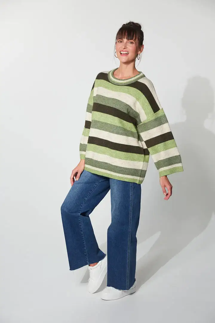 Skara Knit Jumper - Fern