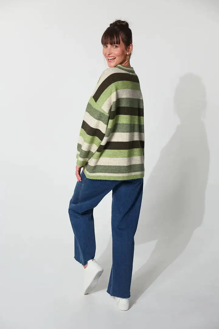 Skara Knit Jumper - Fern