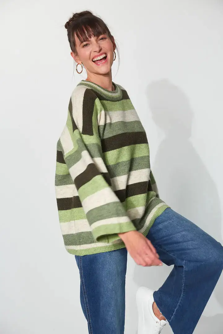 Skara Knit Jumper - Fern