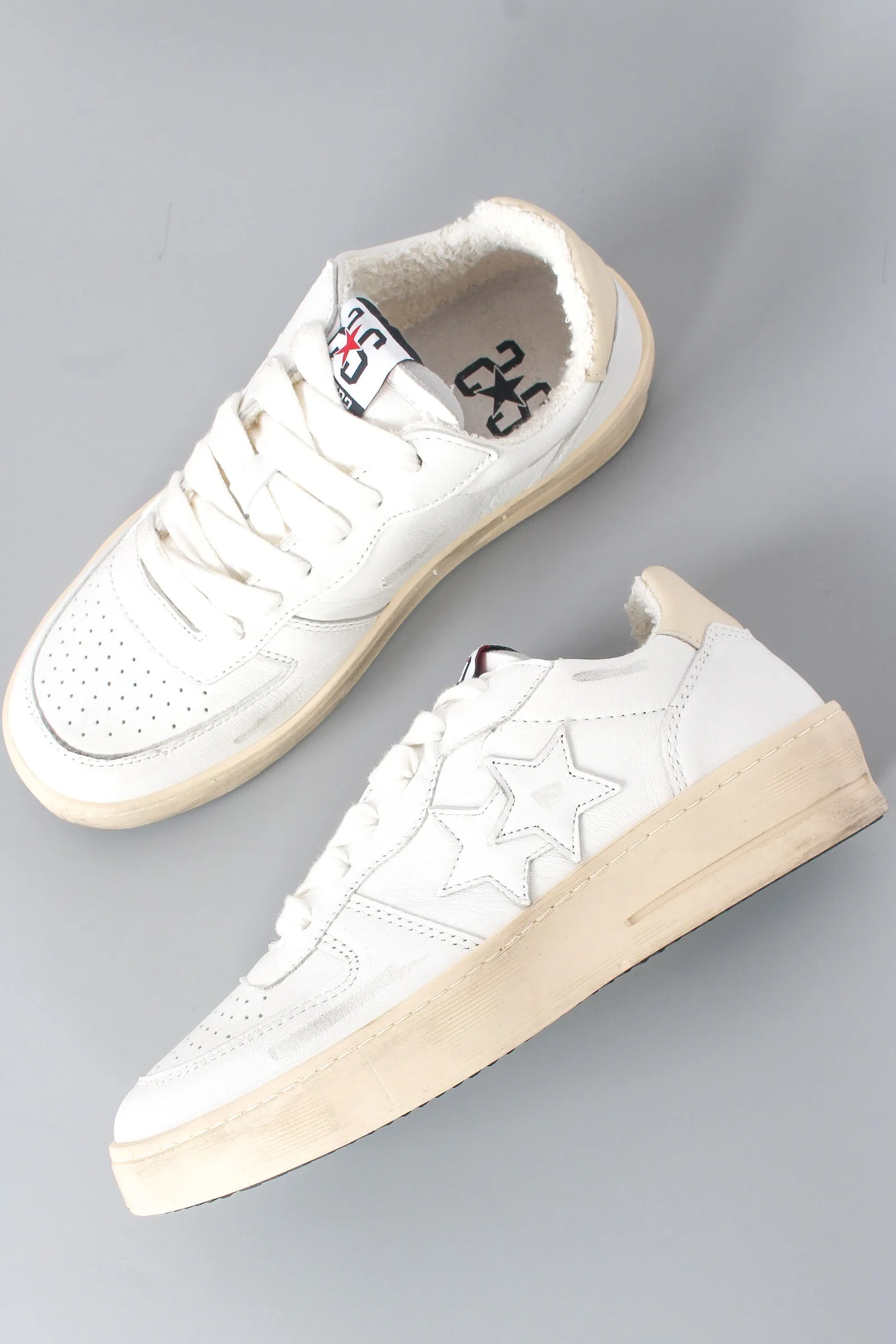 Sneaker Padel Star Bianco/beige