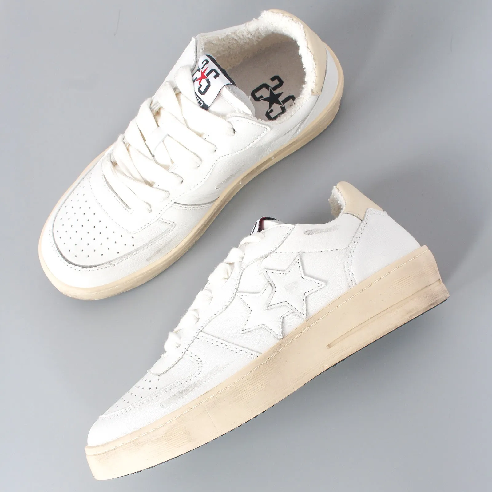 Sneaker Padel Star Bianco/beige