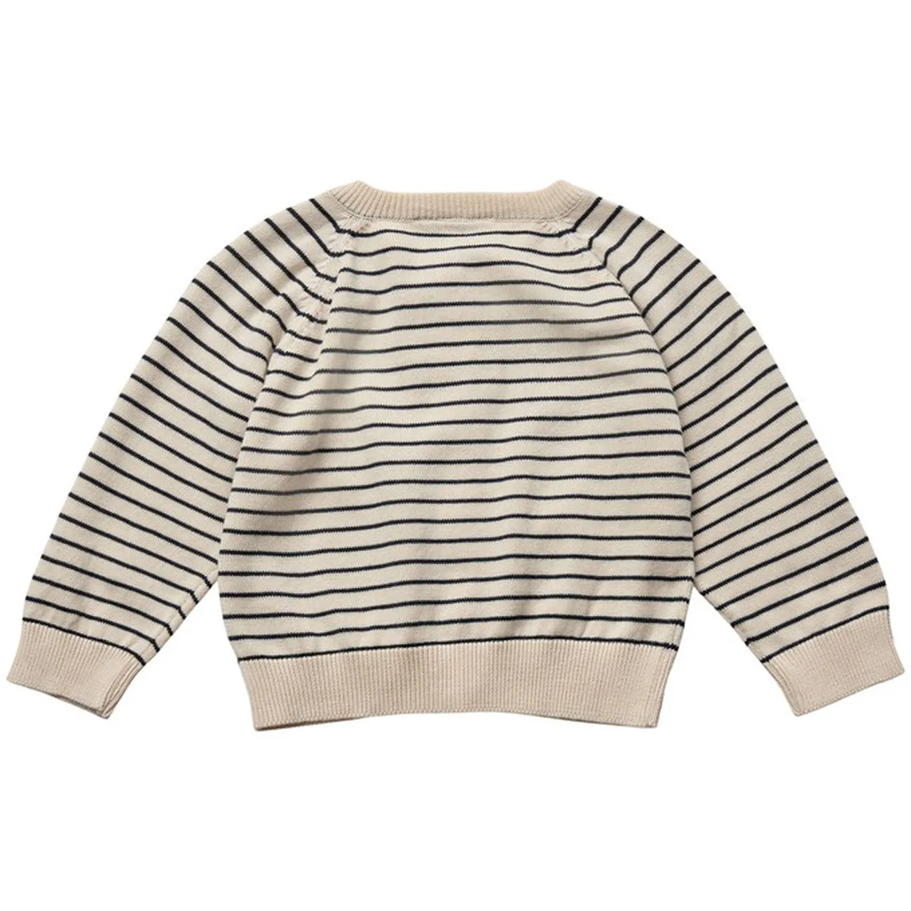 Sofie Schnoor Off White Striped Cardigan