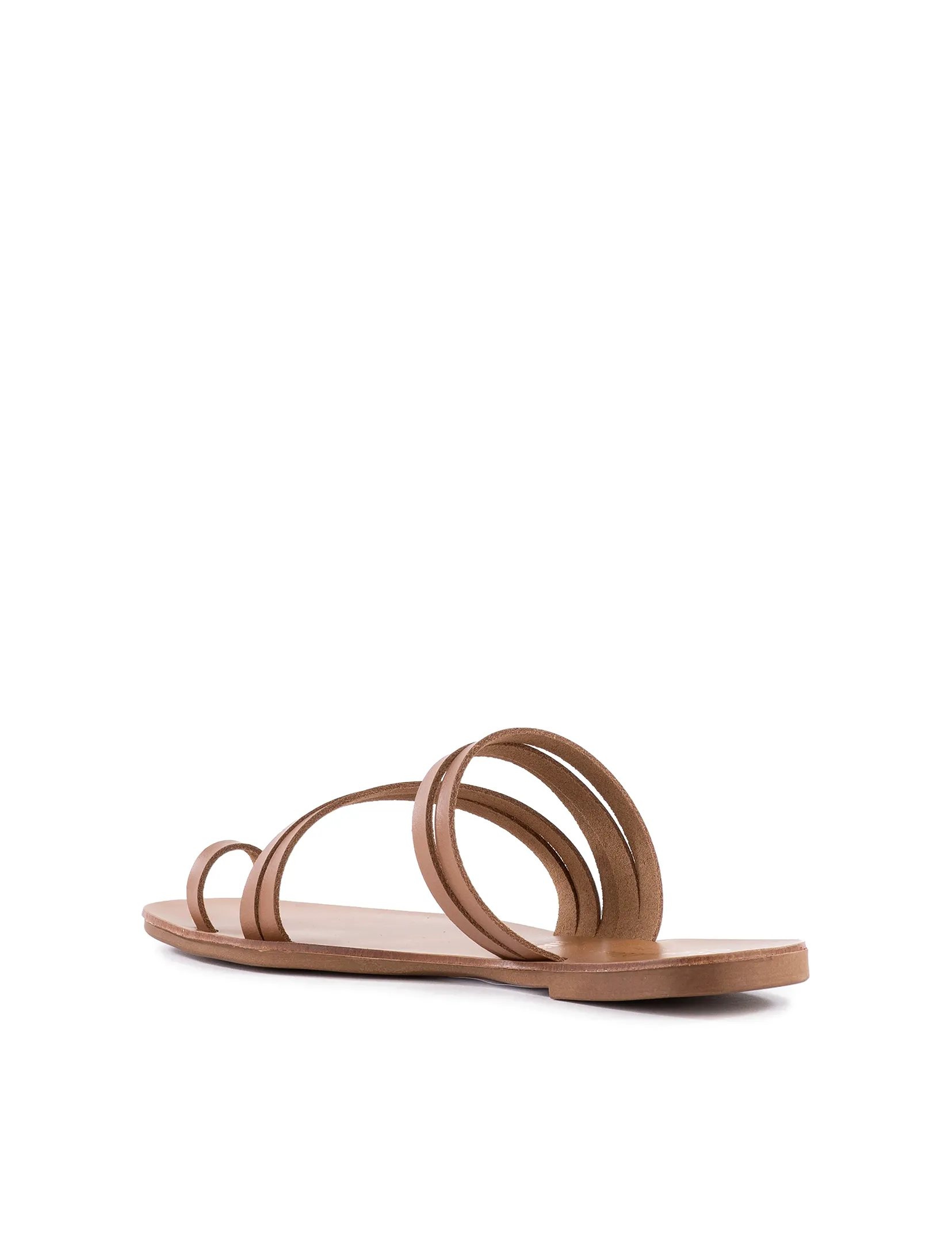 Summer Rain Sandal, Tan Leather