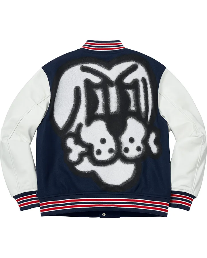 Supremely Bone Varsity Jacket - William Jacket