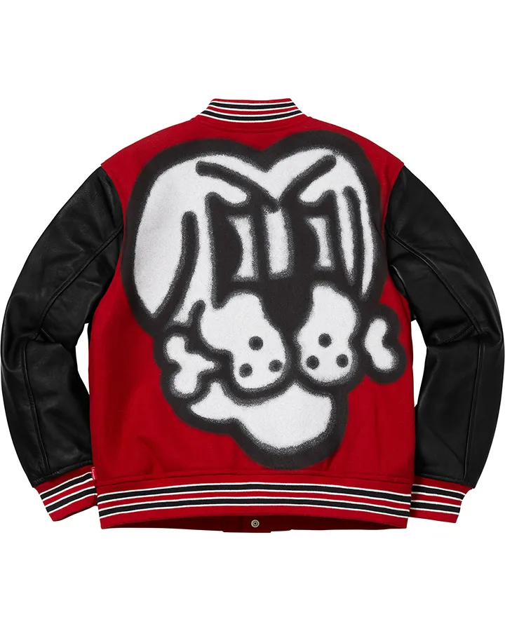 Supremely Bone Varsity Jacket - William Jacket