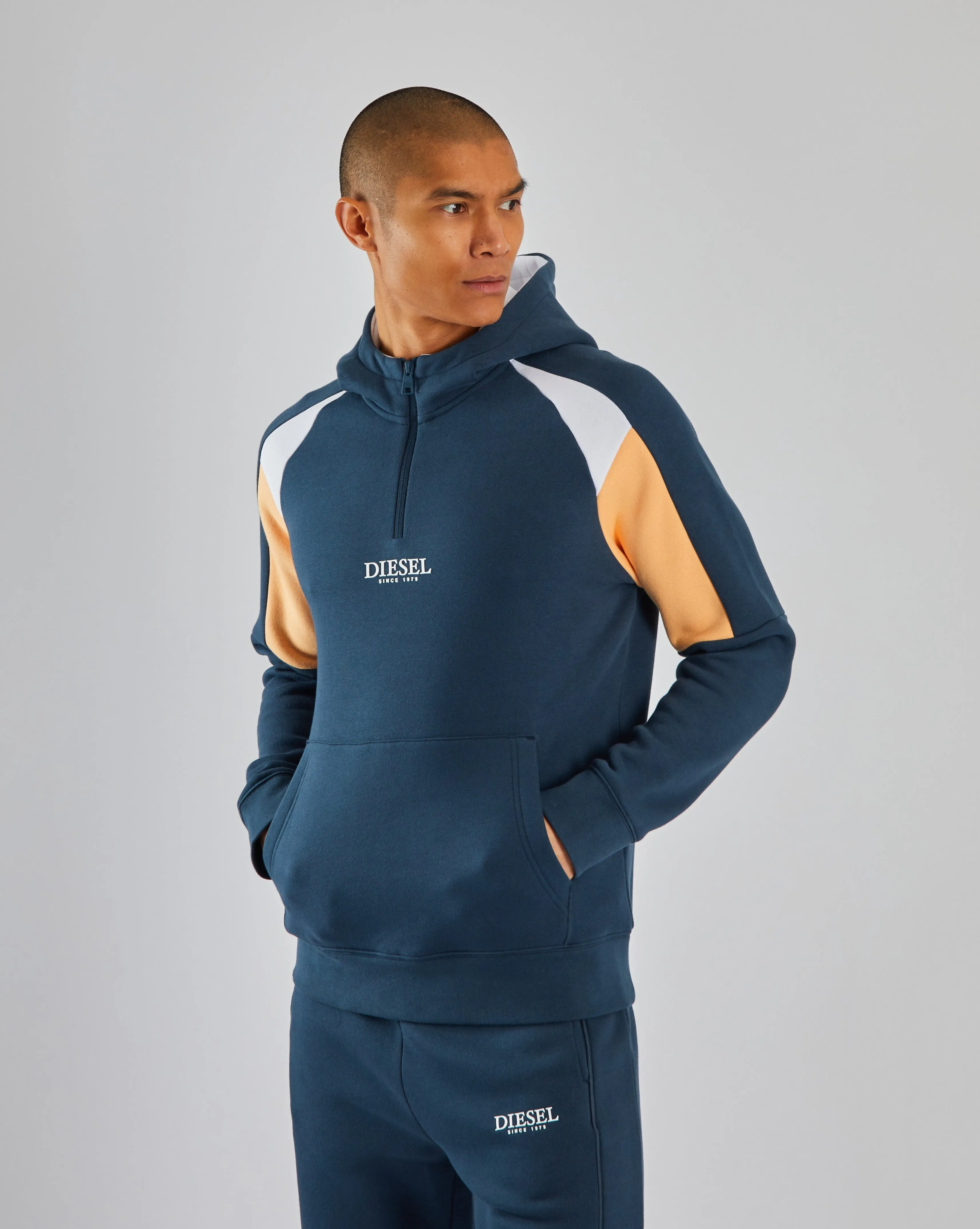 Teagan Half Zip Petrol Navy