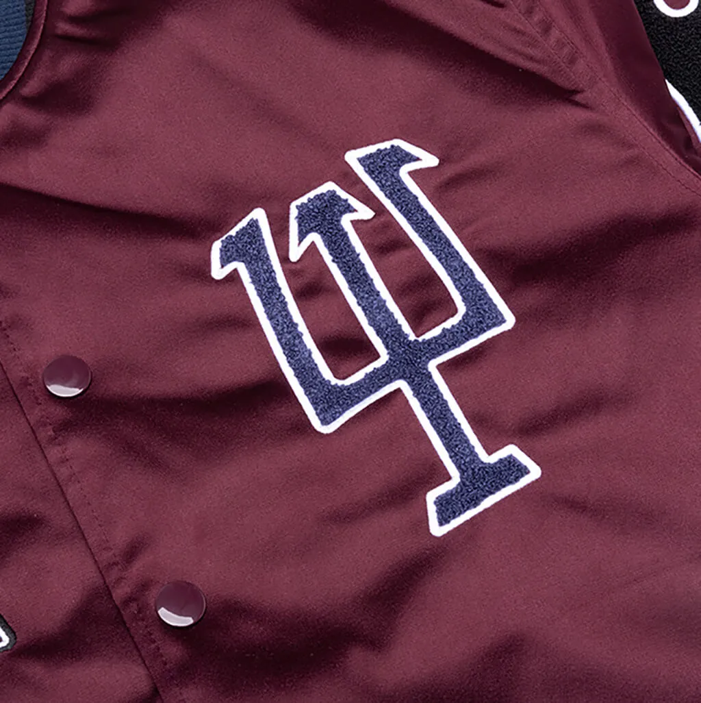 Team Jacket - Deep Burgundy