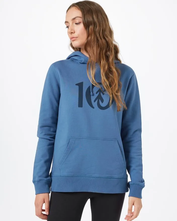 Tentree Ten Classic Hoodie in Spruce Blue