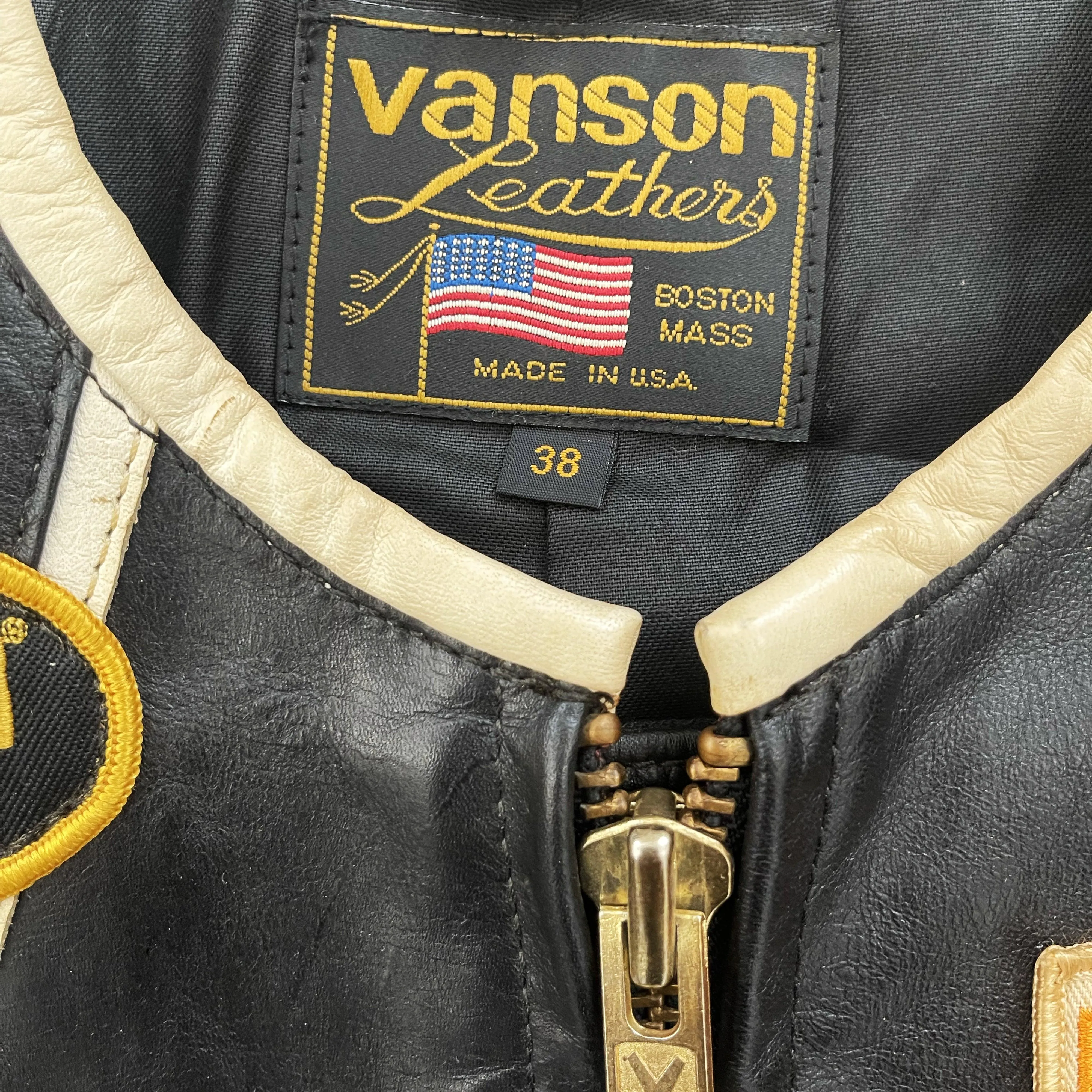 Vanson Leathers One Star Motorcycle Racer Jacket