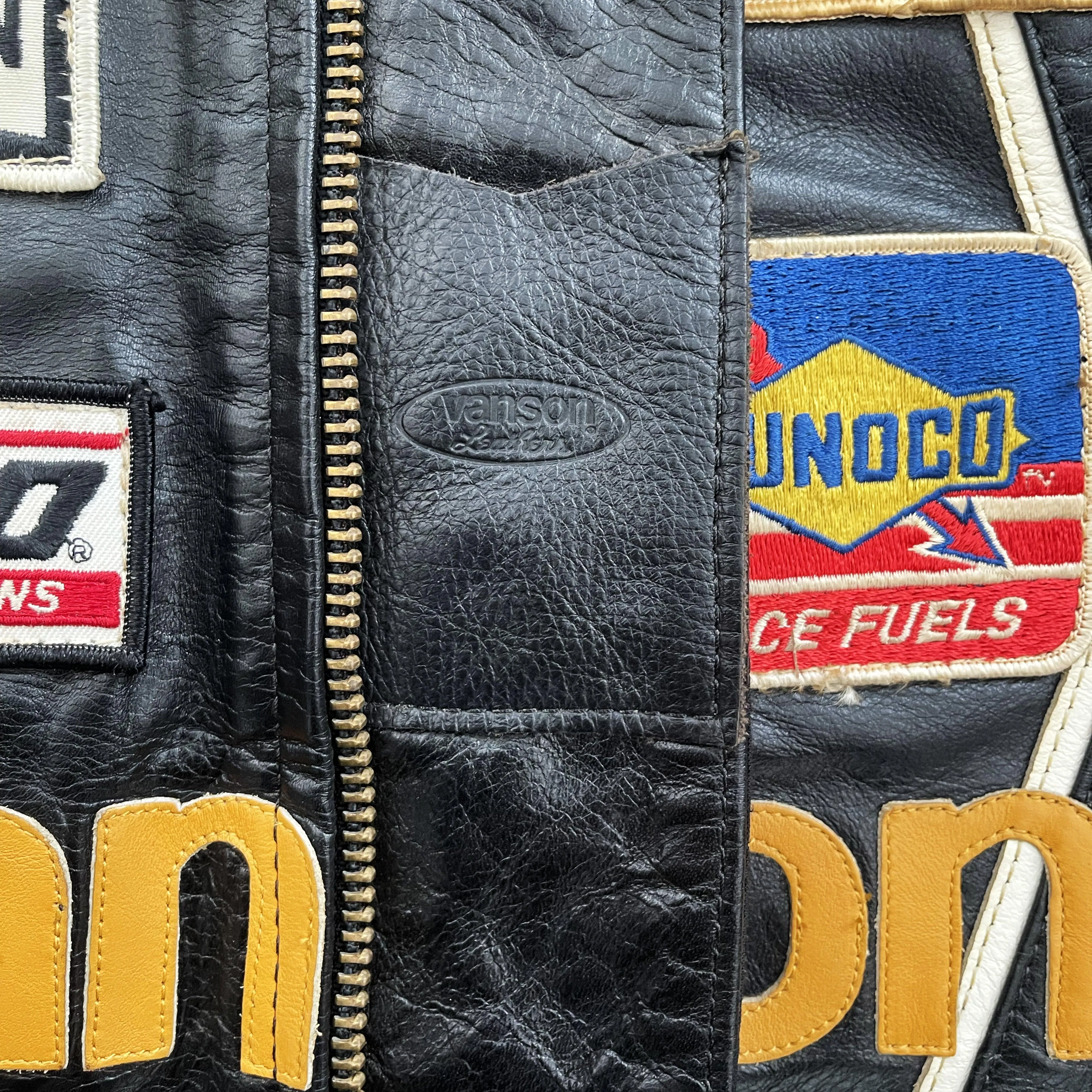 Vanson Leathers One Star Motorcycle Racer Jacket